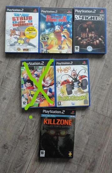 HEB 5  PLAYSTATION   2  SPELLEN/GAMES  TE KOOP