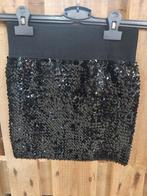 Glitter Pailletten Rok Zwart - H&M Maat S, Kleding | Dames, Rokken, H&M, Zwart, Ophalen of Verzenden, Zo goed als nieuw