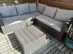 Tuinset hoek lounge 2x2 meter, inclusief kussens, Tuin en Terras, Tuinsets en Loungesets, Ophalen, Zo goed als nieuw