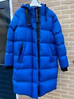 Beaumont donzen blauwe jas - maat 42, Ophalen of Verzenden, Zo goed als nieuw, Maat 42/44 (L), Blauw