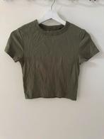 New Yorker croptop donker groen, maat S/36, New Yorker, Ophalen of Verzenden, Zo goed als nieuw, Korte mouw