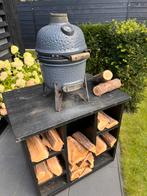 MOET WEG Leuke verrijdbare buitenkeuken inclusief Kamado !!, Ophalen, Gebruikt, Houtskool, Vrijstaand