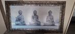 Schilderij budha., Ophalen, Zo goed als nieuw, Hout
