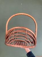 Vintage Rotan Krantenbak, Ophalen
