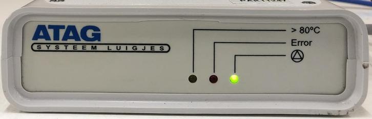 Atag Luigjes DELTA-T zonneboiler regeling incl. sensoren, Hobby en Vrije tijd, Elektronica-componenten, Zo goed als nieuw, Ophalen of Verzenden