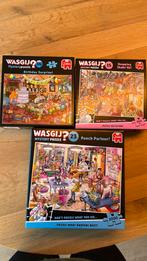 3 x Wasgij puzzel, Ophalen, 500 t/m 1500 stukjes, Zo goed als nieuw