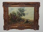 Prachtig Brabants landschap schilderij, Antiek en Kunst, Ophalen of Verzenden