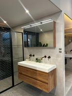 Badmeubel 120 met spiegelkast showmodel, Ophalen, Nieuw