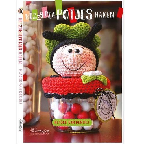 Klaske van der Bij - Bizzy Bee potjes haken, Hobby en Vrije tijd, Breien en Haken, Nieuw, Ophalen of Verzenden