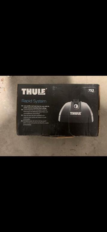 Thule 753 inclusief squarebar 108cm beschikbaar voor biedingen