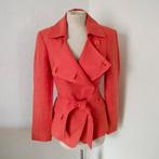 MAX MARA ,linnen colbert ,mt.38, Kleding | Dames, Maat 38/40 (M), Max Mara, Oranje, Ophalen of Verzenden