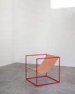 Muller Van Severen Solo Seat - Design stoel - Nieuwstaat, Huis en Inrichting, Ophalen, Nieuw, Leer, Rood
