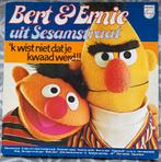 Bert& Ernie uit Sesamstraat 'k wist niet dat je kwaad werd!!, Cd's en Dvd's, Vinyl | Kinderen en Jeugd, Ophalen of Verzenden, Gebruikt
