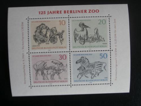 DUITSLAND 1969; BLOK BERLINER ZOO, Postzegels en Munten, Postzegels | Europa | Duitsland, Postfris, BRD, Verzenden