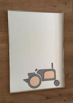 Bijzondere spiegel met tractor, Ophalen, Zo goed als nieuw, 75 tot 100 cm, Minder dan 100 cm