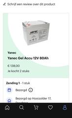 Accu 12V 80Ah - Nieuwstaat! Yanex, Auto-onderdelen, Accu's en Toebehoren, Ophalen