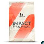 Myprotein impact whey protein vanille, Sport en Fitness, Gezondheidsproducten en Wellness, Poeder of Drank, Ophalen of Verzenden
