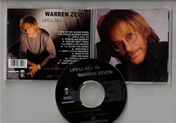 WARREN ZEVON CD Life'll Kill Ya beschikbaar voor biedingen