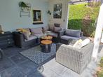Loungeset, afmeting in hoekopstelling ca. 260 x 250 cm., Ophalen of Verzenden, Gebruikt