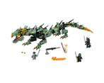 Lego Ninjago Set 70612 - Green Ninja Mech Dragon, Ophalen of Verzenden, Zo goed als nieuw, Complete set, Lego