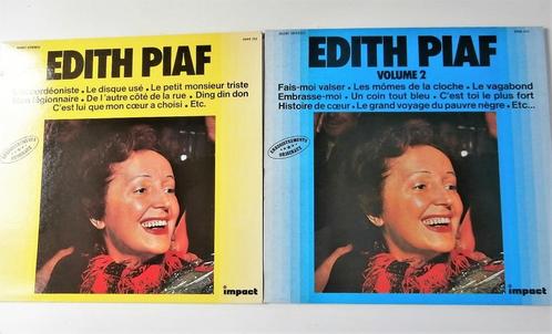 LP Edith Piaf – Volume 1 en 2, Cd's en Dvd's, Vinyl | Overige Vinyl, Gebruikt, 12 inch, Ophalen of Verzenden