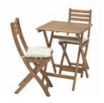 Balcony/garden set of table and chairs, Tuin en Terras, Nieuw, Tuinset, Hout, Eettafel