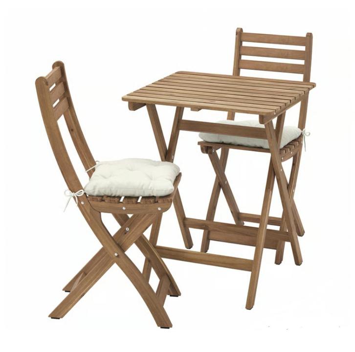 Balcony/garden set of table and chairs, Tuin en Terras, Tuinsets en Loungesets, Nieuw, Tuinset, Hout, 2 zitplaatsen, Eettafel