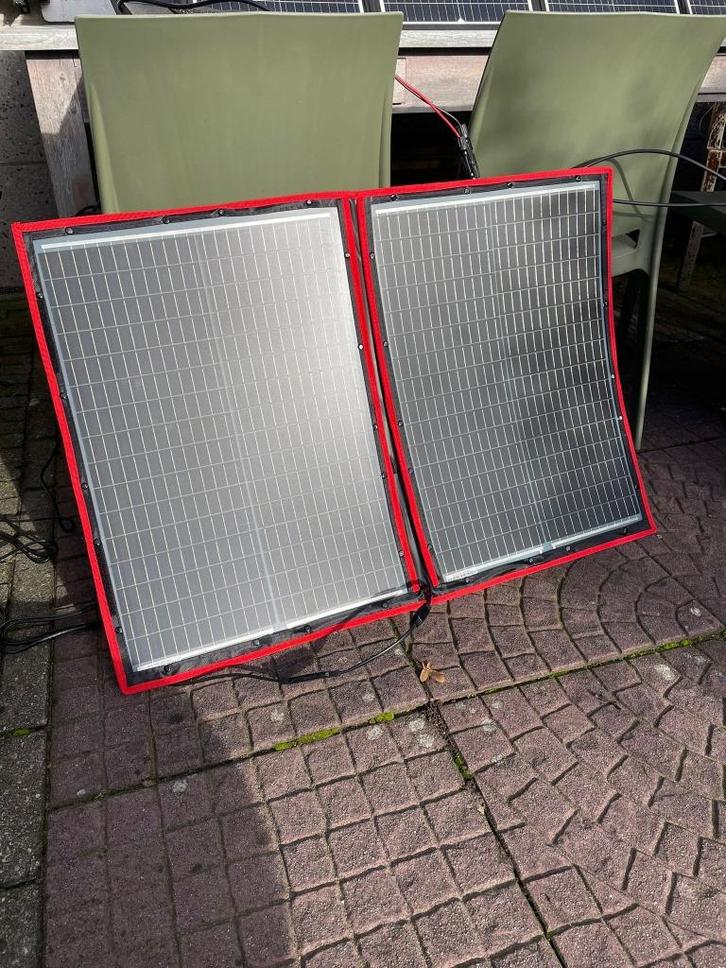 Draagbare 100watt Opvouwbaar Zonnepaneel Zonnepanelen, Caravans en Kamperen, Kampeeraccessoires, Nieuw, Ophalen of Verzenden