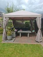 Paviljoentent Yasumi 3mx3m taupe, Ophalen, Opvouwbaar, Minder dan 4 meter, Zo goed als nieuw