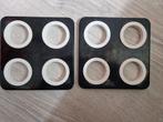 Pannen onderzetters, Ophalen of Verzenden, Gebruikt, Glas of Kopje