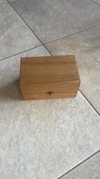 Kistje met onderzetters, Huis en Inrichting, Ophalen of Verzenden, Gebruikt