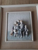 Inge Kaptein "familie" reliëf kunstwerk - Kampen, Ophalen