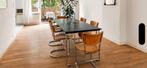 Gispen tafel, Gebruikt, Rechthoekig, Industrieel, modern, dutch design, 200 cm of meer
