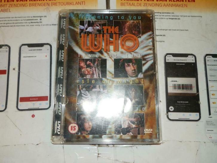 The Who live at the isle of wight festival 1970, Cd's en Dvd's, Dvd's | Muziek en Concerten, Gebruikt, Muziek en Concerten, Alle leeftijden