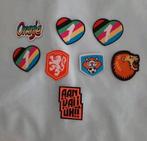 Oranjespullen voetbal stickers patches, Ophalen of Verzenden, Nieuw