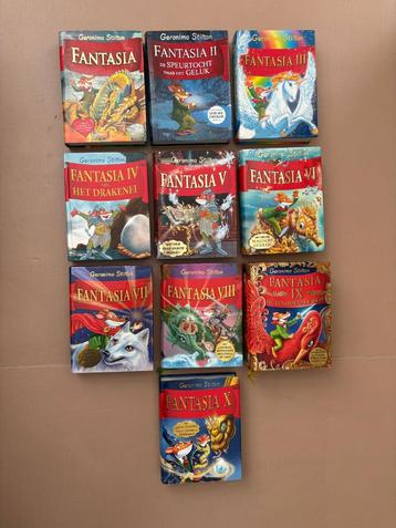 Geronimo Stilton - Fantasia serie 1 t/m 10 beschikbaar voor biedingen