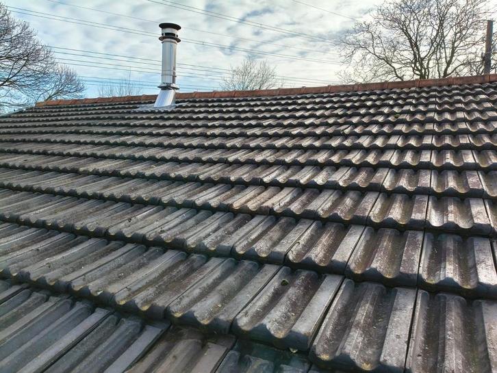 Dakpannen Muldenpannen met Vorsten, Doe-het-zelf en Verbouw, Dakpannen en Dakbedekking, Gebruikt, Dakpannen, Steen of Klei, 15 m² of meer