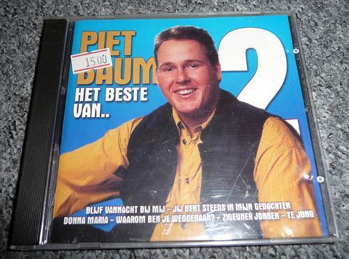 CD PIET BAUM - Het beste van volume 2, Cd's en Dvd's, Cd's | Nederlandstalig