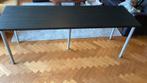 Ikea zwarte tafel 200 x 60 cm., 200 cm of meer, 50 tot 100 cm, Rechthoekig, Zo goed als nieuw