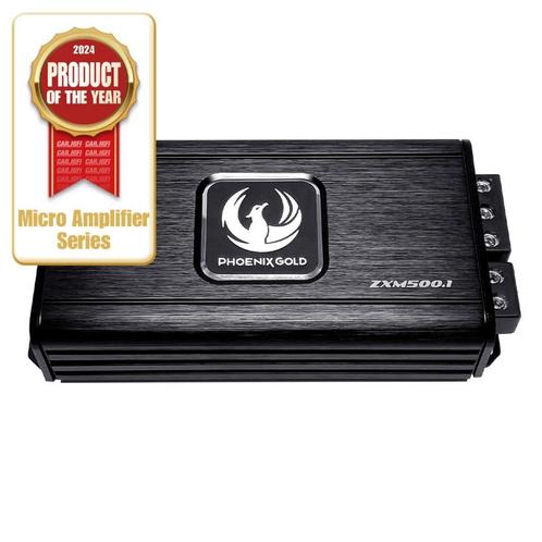 Phoenix Gold ZXM500.1 - Mono mini versterker 1 ohm stabiel -, Auto diversen, Autospeakers, Nieuw, Verzenden