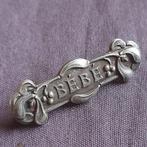 Speld of Broche voor Baby Frankrijk: Bébé, Verzenden, Zilver, Overige materialen