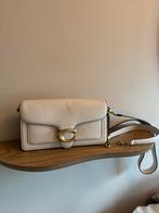 Coach tas polished Pebble leather Tabby shoulder bag chalk, Ophalen of Verzenden, Zo goed als nieuw, Schoudertasje