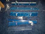 4x Luxaflex blauw., Ophalen of Verzenden, Gebruikt, Blauw, 50 tot 100 cm