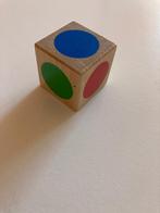 gedragscode kubus / dobbelsteen met kleuren + vraagteken, Ophalen of Verzenden, Gebruikt