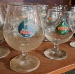Glas glazen palm bierglazen, Antiek en Kunst, Ophalen of Verzenden