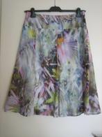 Prachtige rok met bladerprint in pastel BASLER 40 snazzeys, Maat 38/40 (M), Overige kleuren, Verzenden, Basler