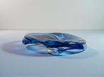 vintage blauw glazen murano schaaltje  / kom, Ophalen