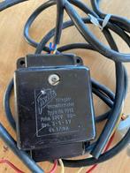 transformator Gorthe Klingel typ 1912 en Siemens trein trafo, Hobby en Vrije tijd, Overige merken, Transformator of Voeding, Gebruikt