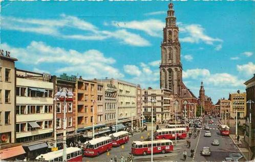 (301-030-021) Groningen Grote Markt met Martinitoren, Verzamelen, Ansichtkaarten | Nederland, Groningen, Verzenden