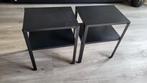 Ikea nachtkastje zwart 2 stuks, Huis en Inrichting, Ophalen, Gebruikt, Minder dan 45 cm, 55 tot 70 cm